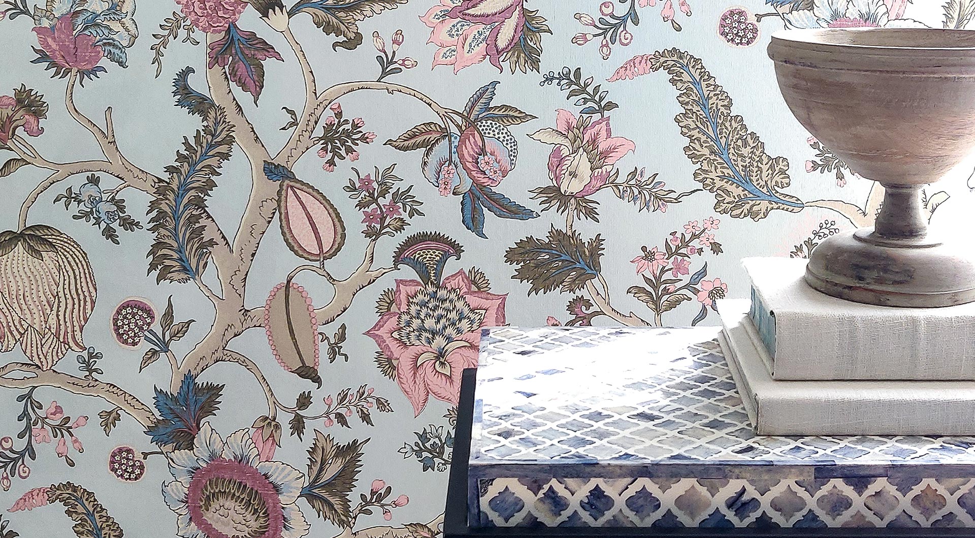Let Sarita Handa wallpapers indulge your home in warm luxury