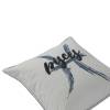 Pisces Ivory Cotton Cushion Cover