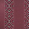 Embroidered Fabric Chrysler Cherry Red