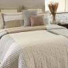 Bojagi Cotton Neutral  Quilted bedspread