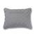 Lattice Ivory Charcoal Cotton Cushion