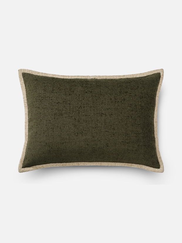 BOUCLE FOREST MULTI CUSHION COVER 36 X 51 CM