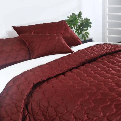 Bee Hive Cotton Wine AC Quilt