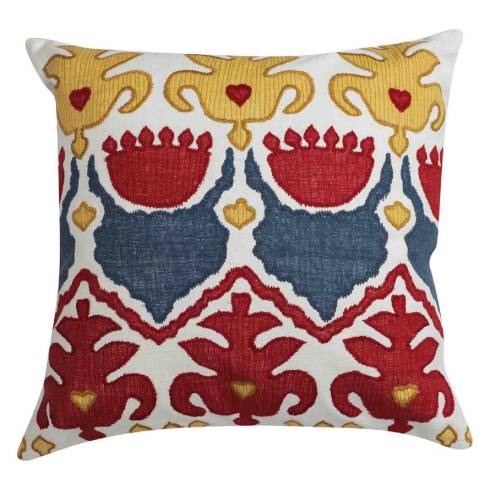 Ankara 2 Multicolour Cotton Cushion Cover