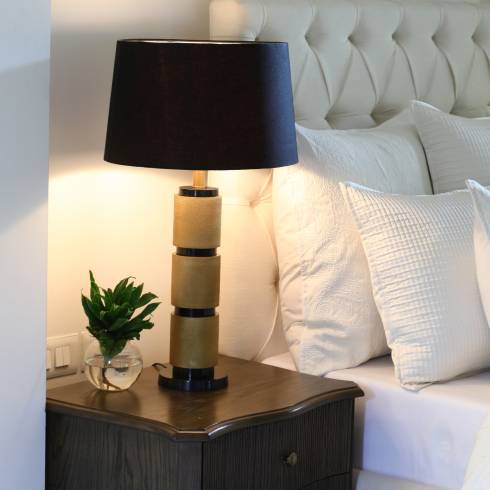 Grace Black and Gold Table Lamp