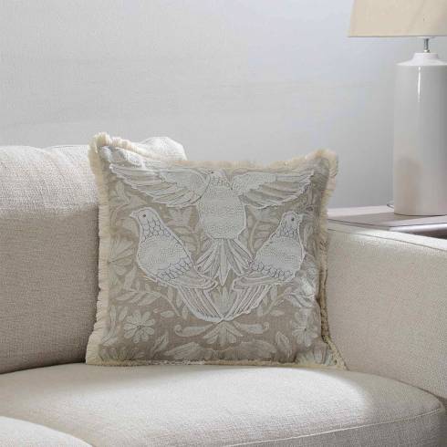 Otomim Cotton Natural Cushion Cover