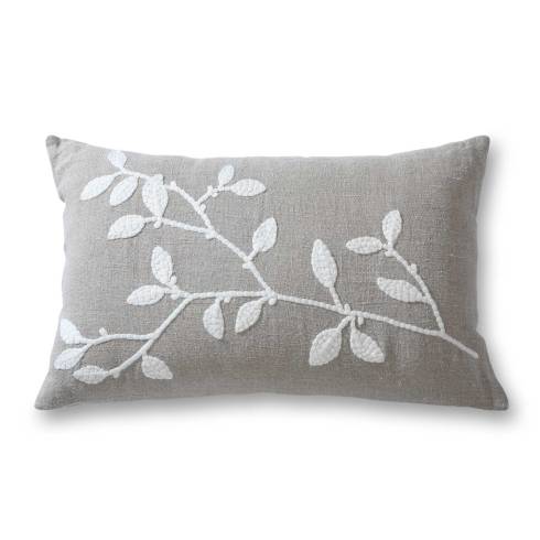 Spring Twig Linen Natural Cushion cover