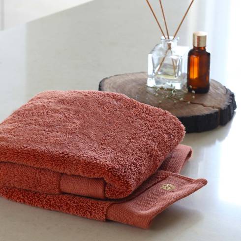 Lea Blanc Auburn Cotton Set of 2 Hand Towels 