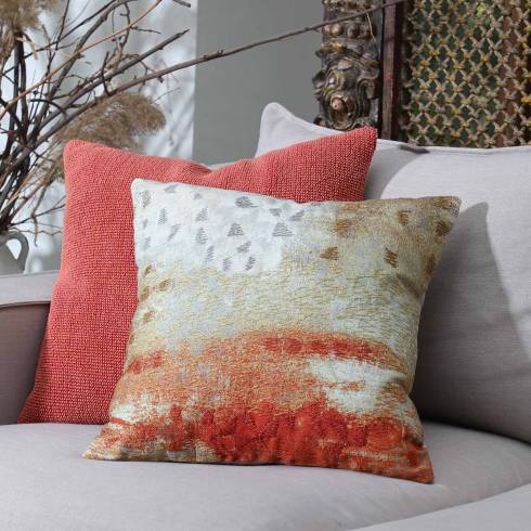 Feris Linen Amber Multi Cushion Cover