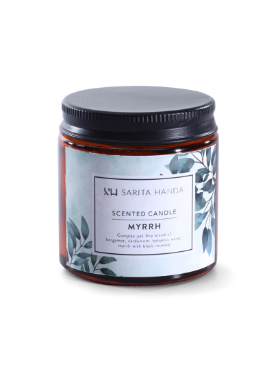 COCONUT & DRIFTWOOD SCENTED JAR CANDLE WITH LID-L