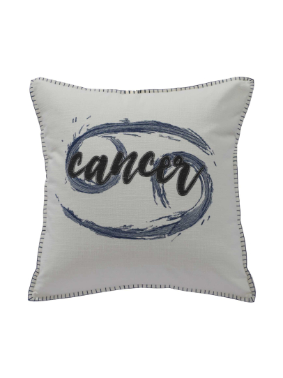 CANCER IVORY MULTI CUSHION COVER 46 X 46 CM