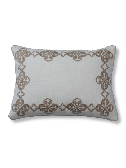 CLARA IVORY NATURAL CUSHION COVER 36 X 51 CM