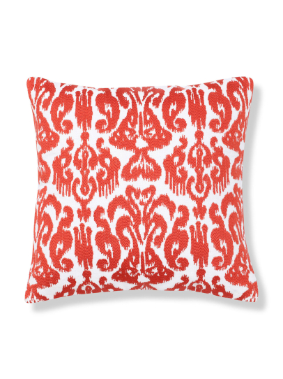 IKHAT IVORY TERACOTTA CUSHION COVER 46 X 46 CM