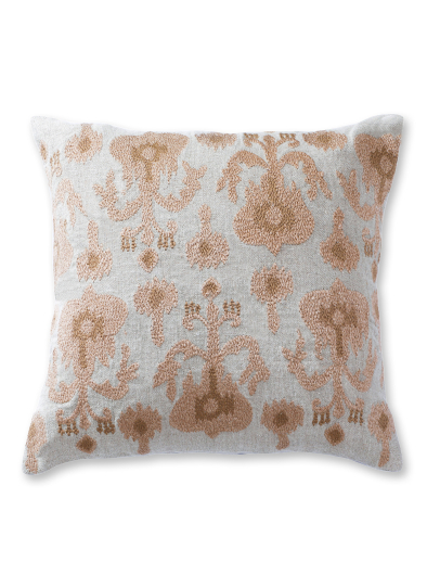 IKHAT SQUARE NATURAL CUSHION COVER 46 X 46 CM