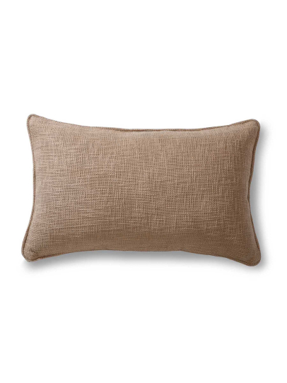 SOLID JUTE TAUPE LUMBAR 41 X 66 CM