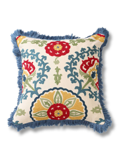 NURATA NATURAL SLUB/MULTI CUSHION COVER 46 X 46 CM