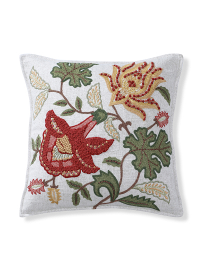 FRENCH FLORA RUST MULTI CUSHIONS 46 CM x 46 CM (18 IN x 18 IN)