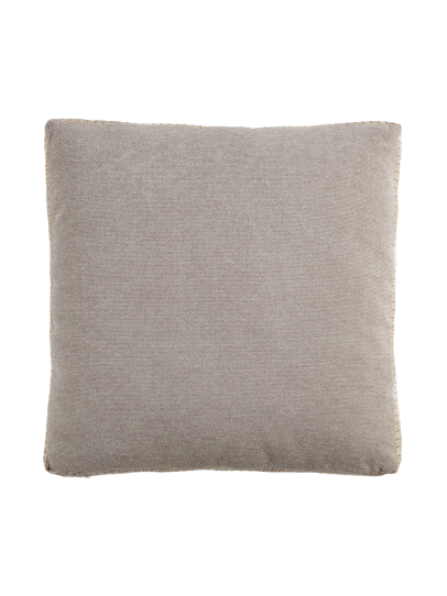 FLOOR BEIGE IVORY CUSHIONS 51 CM x 51 CM (20 IN x 20 IN)