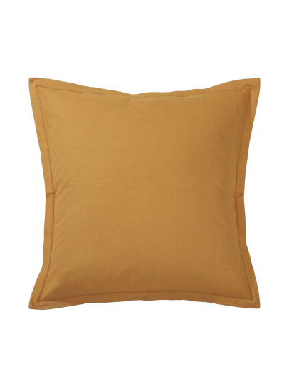 SOLID SLUB AMBER EURO 66 CM x 66 CM (26 IN x 26 IN)