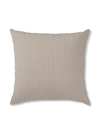 LINEAR BEIGE CUSHIONS 46 CM x 46 CM (18 IN x 18 IN)