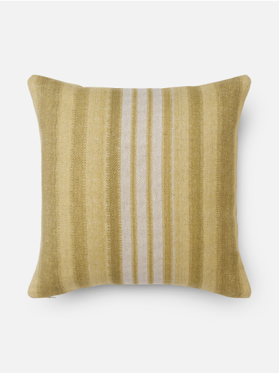 CUSHION CARLA BROAD STRIPE AMBER 46X46 CM