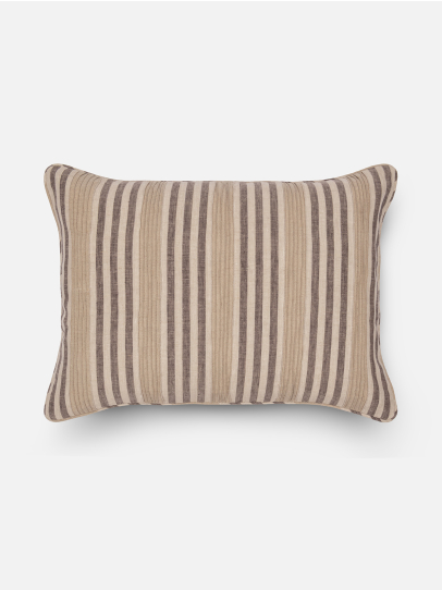 LINEN SMALL BEIGE CUSHION COVER 36 X 51 CM