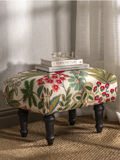 EMBROIDERED FABRIC TIAGA MULTI