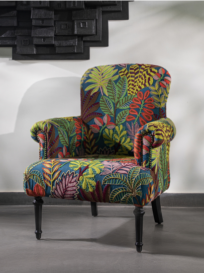 EMBROIDERED FABRIC WANDSWORTH MULTI