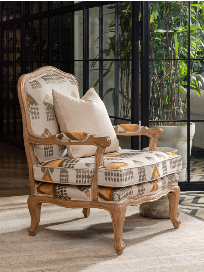 EMBROIDERED FABRIC EXTOL MULTI