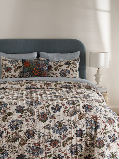 ROSANNE MULTI QUILTED BEDSPREAD 239 X 259 CM