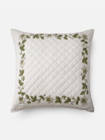 ELYSIAN IVORY CUSHION COVER 66 X 66 CM