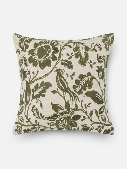 PALAMPOR PERCH IVORY GREEN IVORY GREEN CUSHION COVER 51 X 51 CM