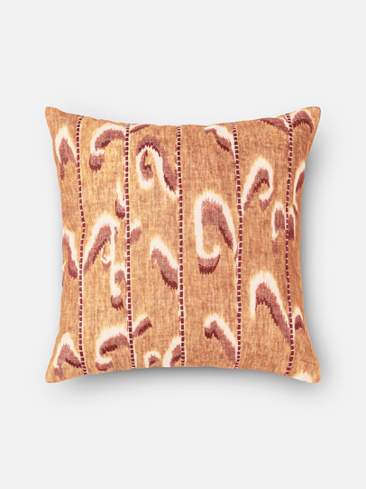 ANGIN IKAT RUST CUSHION COVER 51 X 51 CM