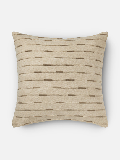 VALENCIA NATURAL CUSHION COVER 51 X 51 CM