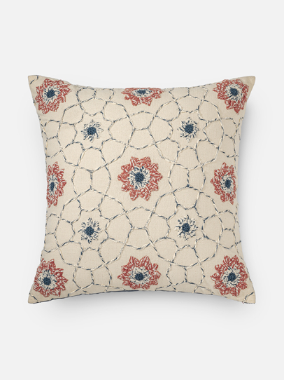 TERESA RED CUSHION COVER 51 X 51 CM