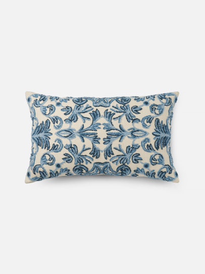 IVANA BLUE CUSHION COVER 41 X 66 CM