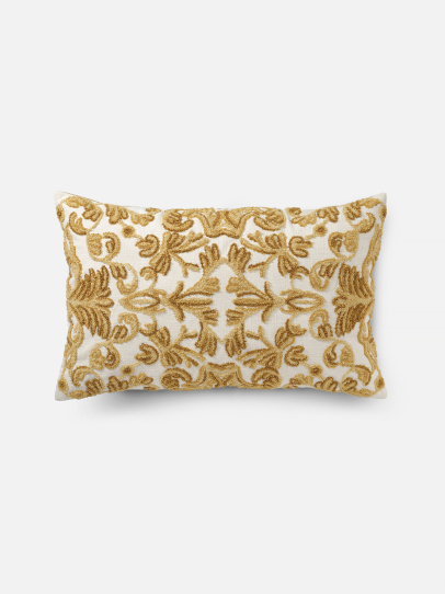 IVANA YELLOW CUSHION COVER 41 X 66 CM