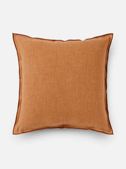 MERROW EDGE REDORANGE CUSHION COVER 46 X 46 CM