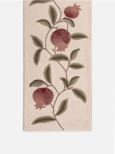 GARNET GLOW OFFWHITE RUNNER 41 CM x 279 CM (16 IN x 110 IN)