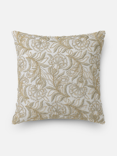 CASSANDRA NEUTRAL CUSHION COVER 46 X 46 CM