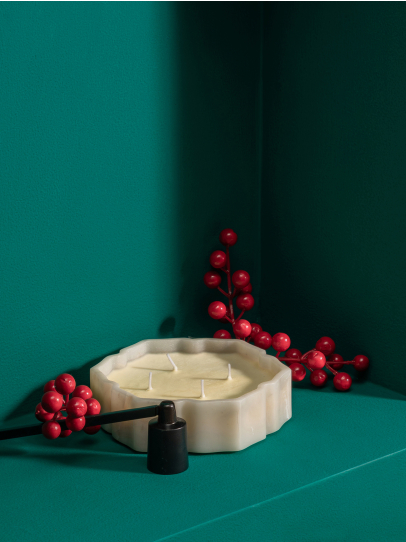 Gift Box - Marble Urli Candle 