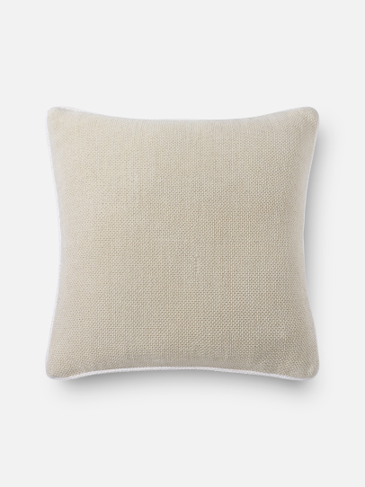 ASHTON IVORY CUSHION COVER 51 X 51 CM