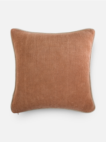 ASHTON RUST CUSHION COVER 51 X 51 CM