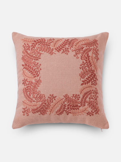 MORNING GLORY CORAL CUSHION COVER 46 X 46 CM
