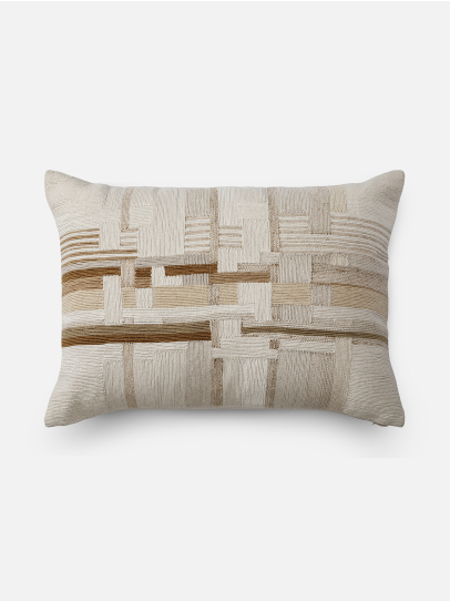 FRAGMENT NETURAL CUSHION COVER 41 X 66 CM