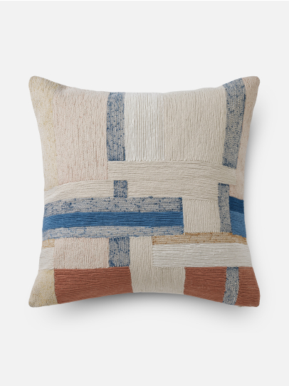 SHATTER CORAL CUSHION COVER 51 X 51 CM