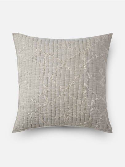 MARRAKESH IVORY CUSHION COVER 66 X 66 CM