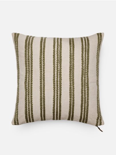 SAVANNA3 GREEN CUSHION COVER 51 X 51 CM