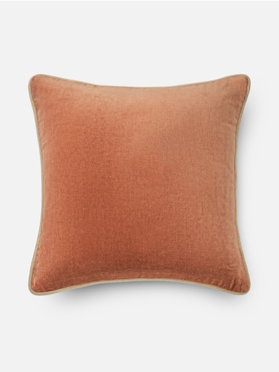 VICTOR LIGHT RUST CUSHION 51 X 51 CM