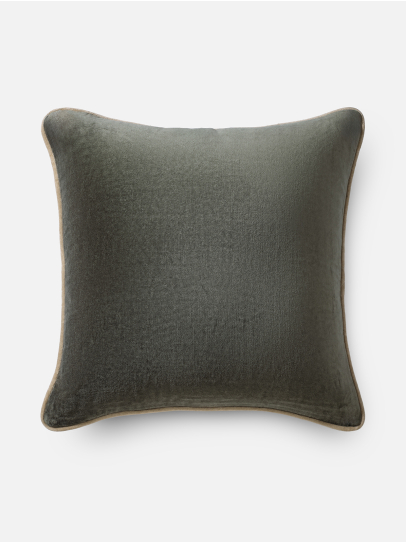 VICTOR GREEN CUSHION 51 X 51 CM